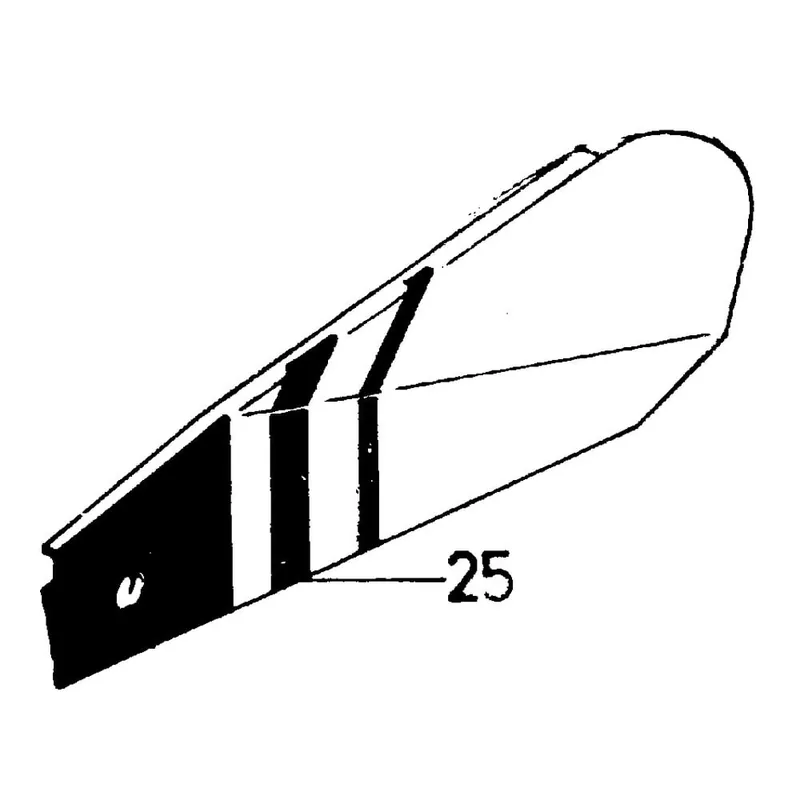 Schwadblech rechts Hochwertig
