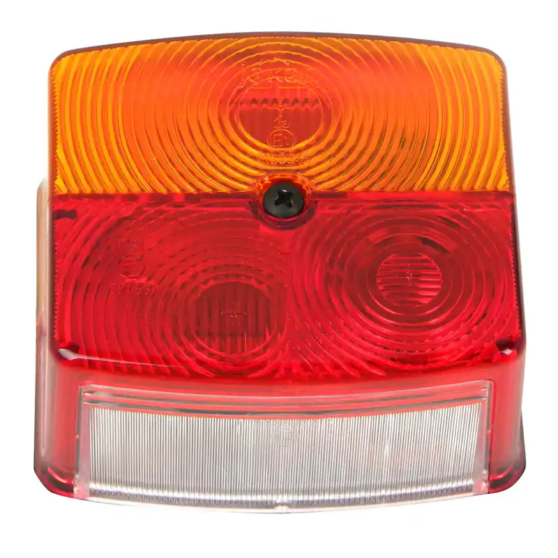 Ersatzglas gelb/rot 95x85mm Limited Edition