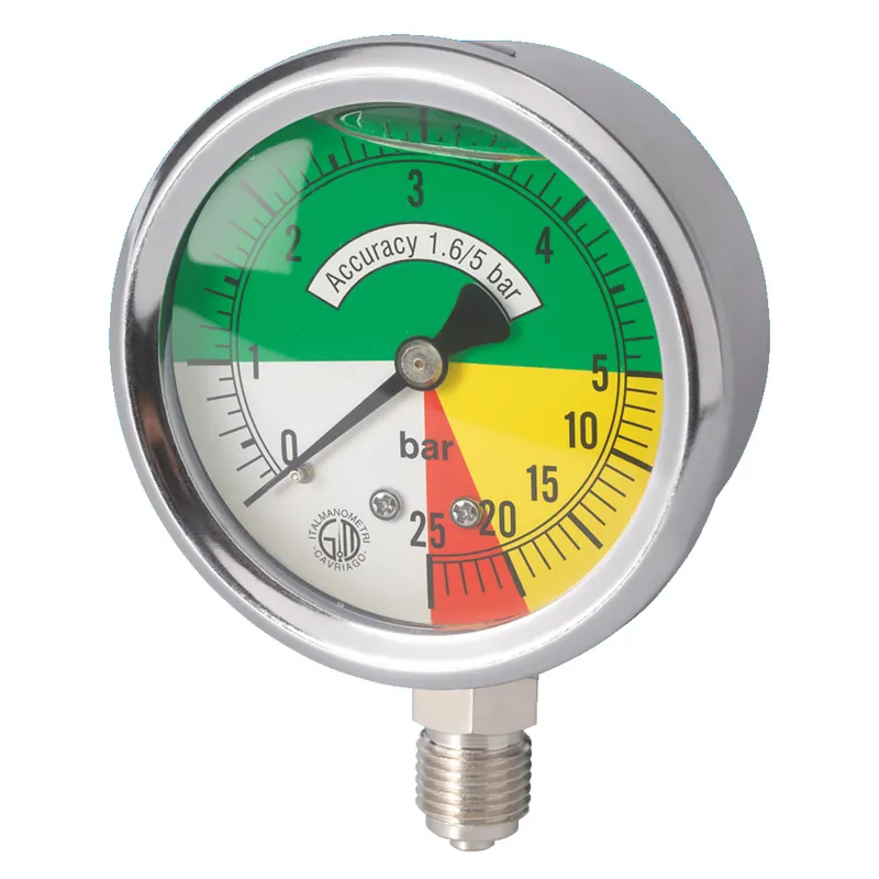 Glyzerinmanometer mit gespreitzter Skala Schnäppchen