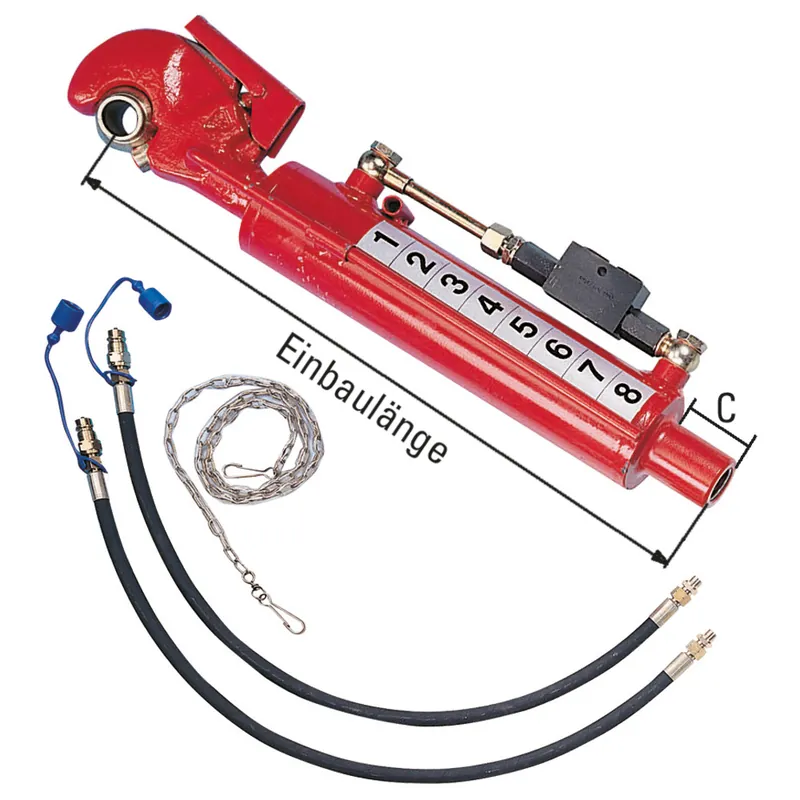 Gratis Versand Hydraulischer Oberlenker mit Fanghaken und verstellbarer Einbaulänge