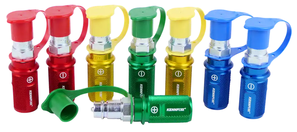 Kennfixx Griffstücke mit Stecker, 8 Stück Set Exklusiv