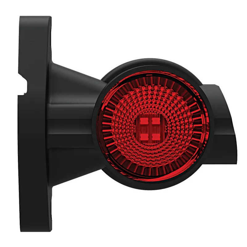 Neu LED Begrenzungsleuchte Gummiarm gerade