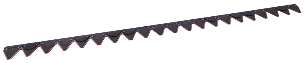 Schröckenfux Mähmesser 160cm, 21 Klingen, 8 Reinigungsplatten, 2 Gewindebohrungen M8, LA=122,5mm anstelle Rapid 253012 Jetzt Kaufen