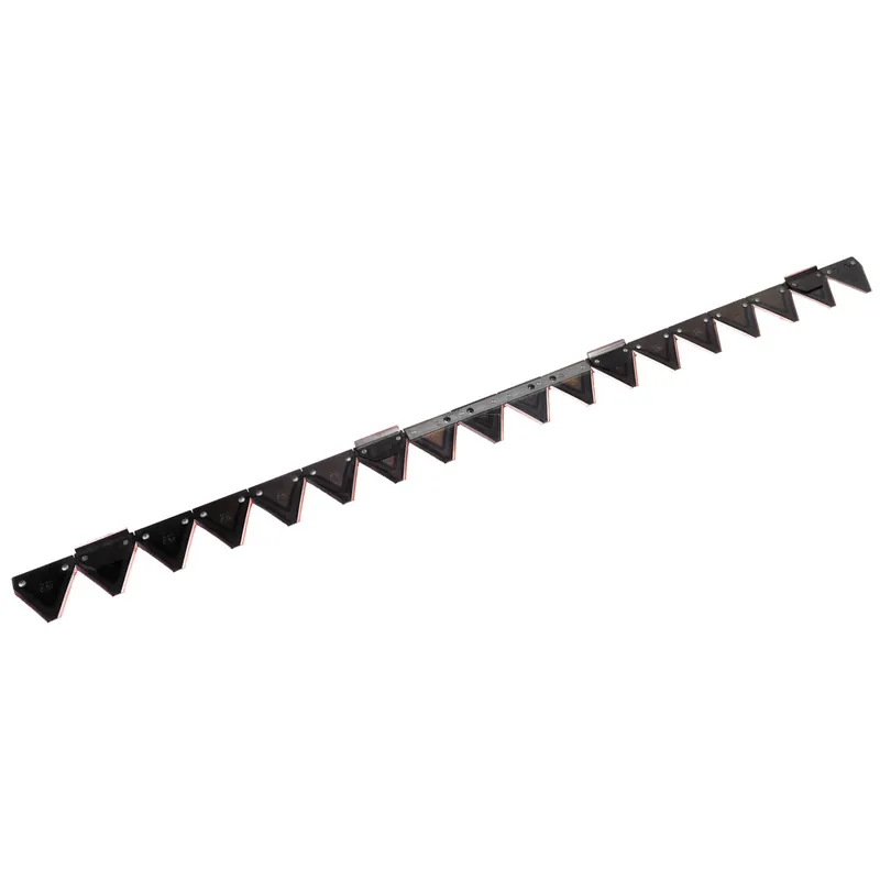 Must-Have Schröckenfux Mähmesser 140 cm, 18 Klingen DIN 80, 4 Stk. Reinigungsplatten, anstelle von Agria 631375
