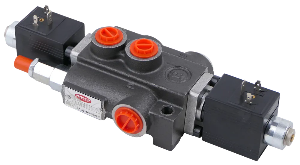 Meta Steuerventil 50/1 doppeltwirkend 12V elektromagnetische Betätigung Heute Kaufen