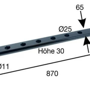 Ackerschiene Steyr T80, T80a, T84, T86 Kostenloser Rückversand