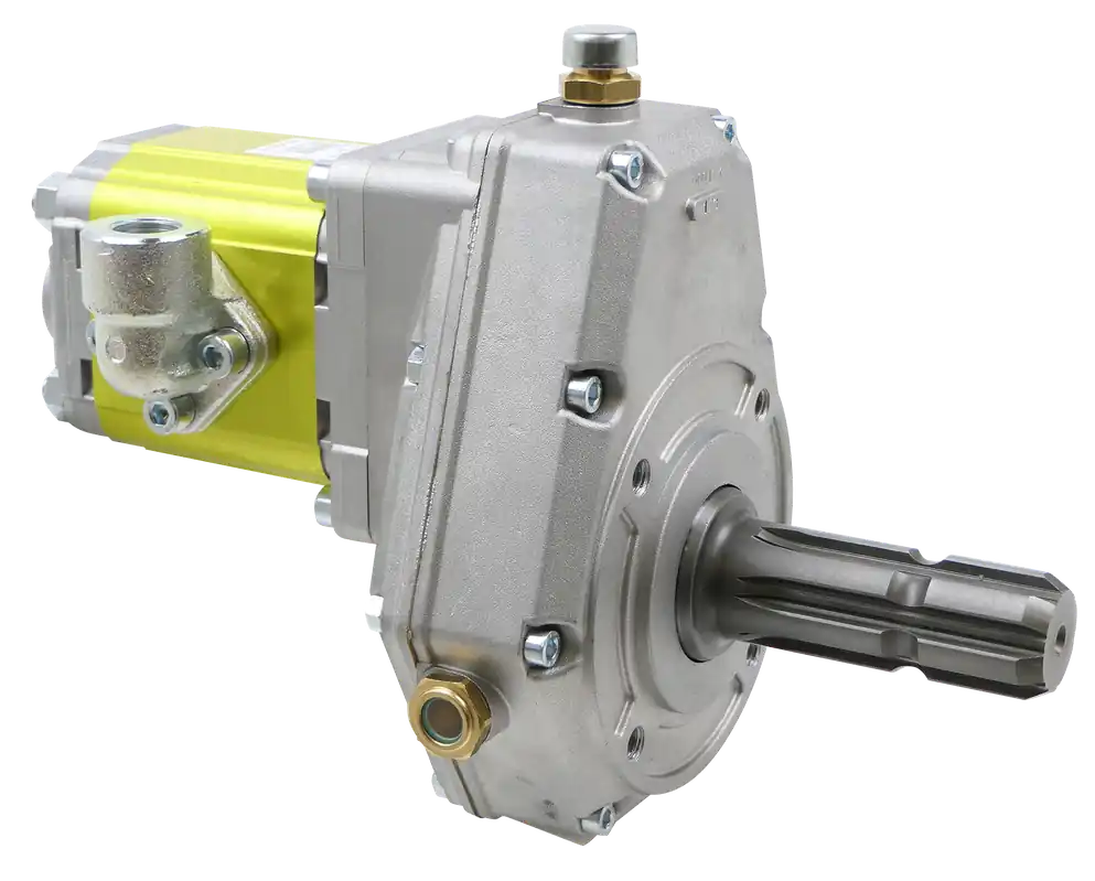 Hydraulikpumpe BG2 26,2ccm/U mit Übersetzungsgetriebe i=1:3,8 Finale Aktion