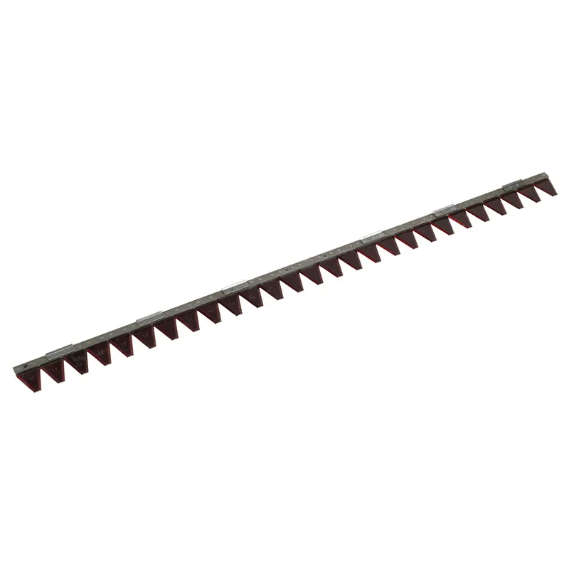 Mähmesser 135cm, 27 Klingen 59015, mit 4 Führungsleisten und glatter Aufnahme, 2 Gewindelöcher M8, passend zu Aebi, BCS, Reform Hochwertig