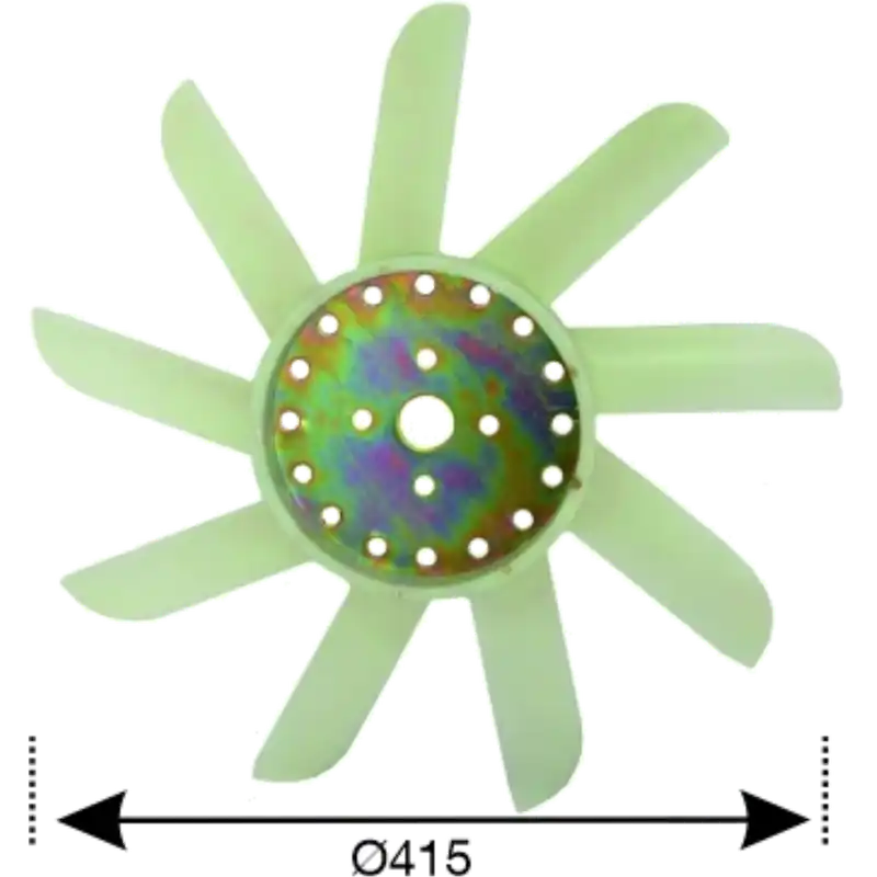 Windflügel Steyr 9 Flügeln, ø 420 mm Saisonangebot