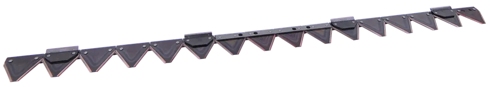 Schröckenfux Mähmesser 120 cm, 16 Klingen DIN 80, 4 Stk. Reinigungsplatten, anstelle von Agria 631374 Neu