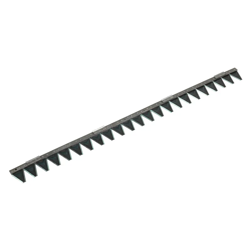 Mähmesser 118cm, 23 Klingen 59015, mit 4 Führungsleisten und glatter Aufnahme, 2 Gewindelöcher M8, passend zu Aebi, BCS, Reform Beliebt