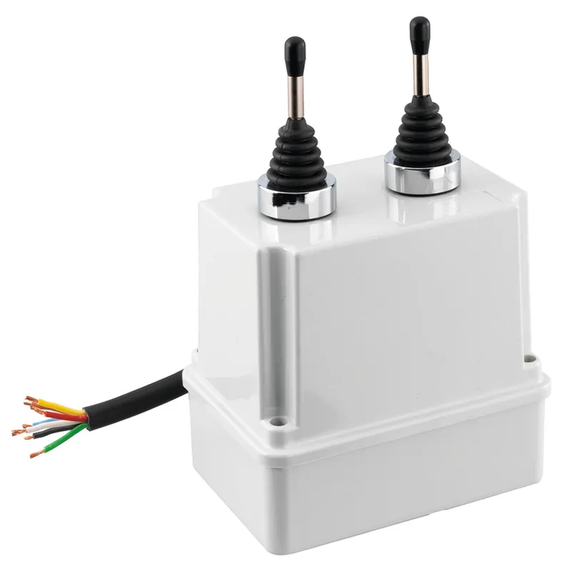 Steuerkasten mit 2 Joystick 12 V, 4+2 Funktionen Original