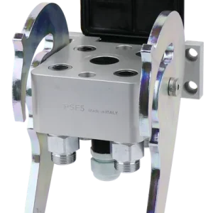 DNP Multikuppler PSF5 15L M22x1,5 mit 3-poliger Elektrokupplung, Festteil mit Verschlusshebel Schnäppchen