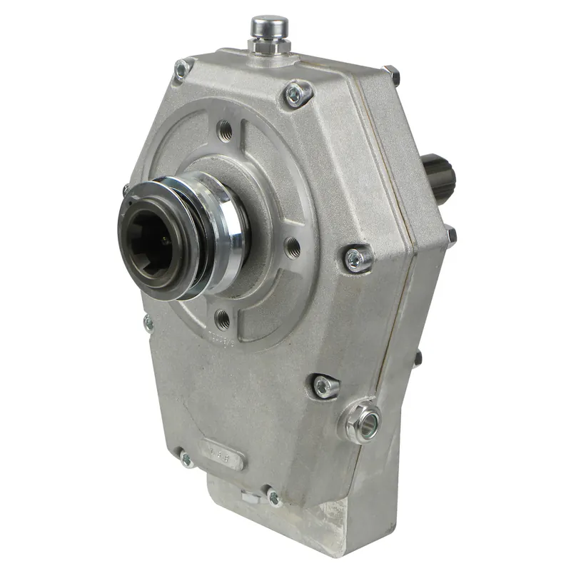 Übersetzungsgetriebe für Hydraulikpumpen mit Aufsteck-Schnellverschluss und Durchtrieb 1 3/8 x 6 Highlight