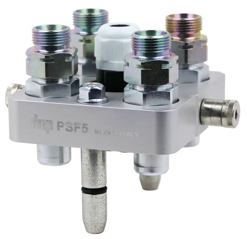Hochwertig DNP Multikuppler PSF5 15L M22x1,5 mit 3-poliger Elektrokupplung, Mobilteil