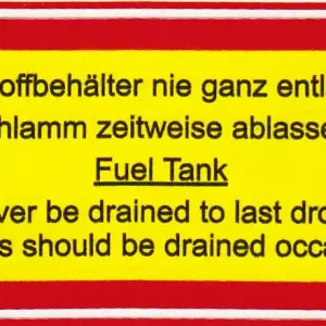 Aufkleber Steyr Fuel Kraftstoffbehälter 80x35mm Neu Im Sortiment