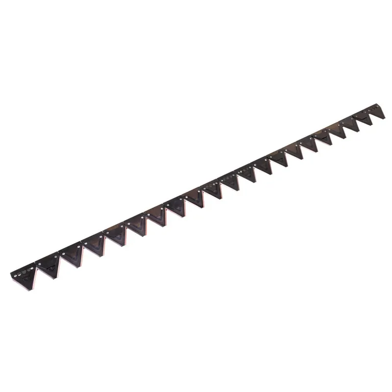 Schröckenfux Mähmesser 160cm, 21 Klingen, 6 Reinigungsplatten, 2 Gewindebohrungen M8, LA=122,5mm anstelle Rapid 253012 Knallerangebot