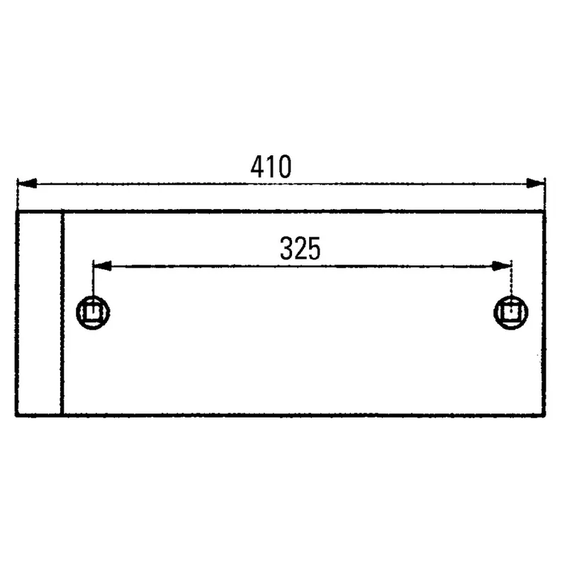 Mega-Angebot iQparts Gleitplatte P58.009.01