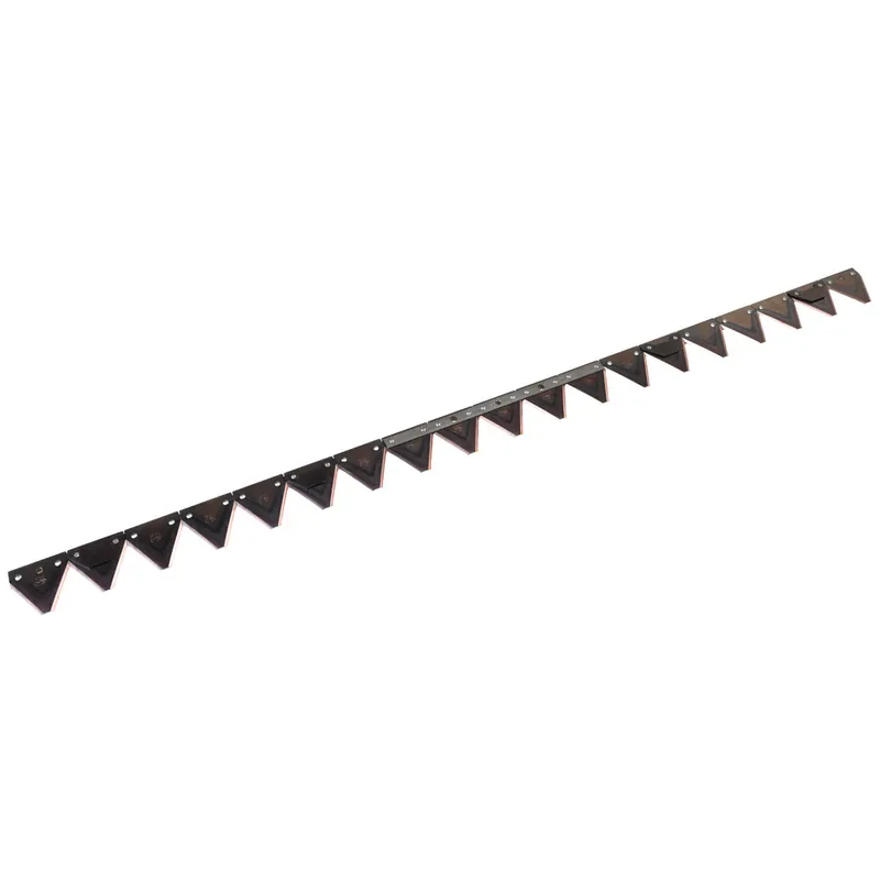 Schröckenfux Mähmesser passend zu Bucher Record mit Ovallöcher, LA=152mm Solange Der Vorrat Reicht
