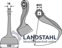 Hammerschlegel 100x16mm Handgefertigt