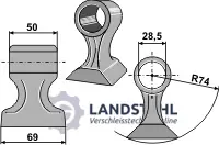 Super-Preis Hammerschlegel 69x50mm