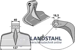 Top-Qualität Hammerschlegel 137x40mm