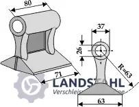 Hammerschlegel 71x80mm Sofort Bestellen