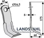 Y-Messer 175x40mm Super-Preis