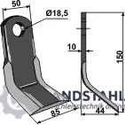 Y-Messer 150x50mm Ab Werk