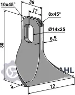 Solange Der Vorrat Reicht Schlegel 80x36mm