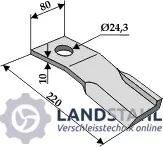 Solange Der Vorrat Reicht Schlegel 220x80mm- rechts