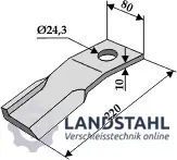 Schlegel 220x80mm - links Neu