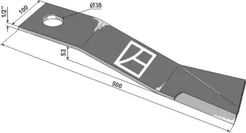 Messer 500mm Solange Der Vorrat Reicht