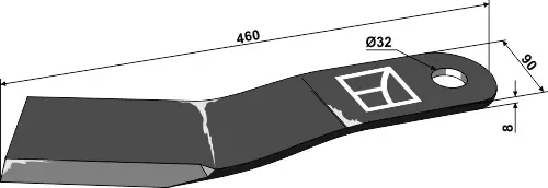 Messer 460 Markenprodukt