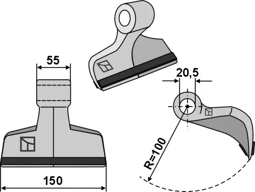 Hammerschlegel 150x55 - PTA Meistverkauft