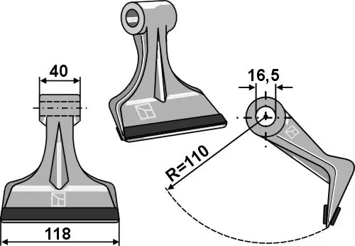 Hammerschlegel 118x40mm - PTA Angebot