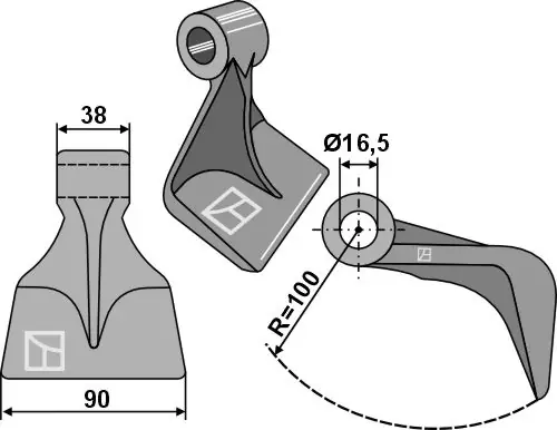 Hammerschlegel 90x38mm Saisonangebot