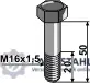 Schraube M16x1,5 x 50 - 10.9 Nur Für Kurze Zeit