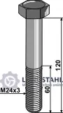 Schraube - M24x3 - 10.9 Premium
