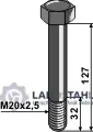 Schraube M20x2,5x127 - 10.9 Preisknaller